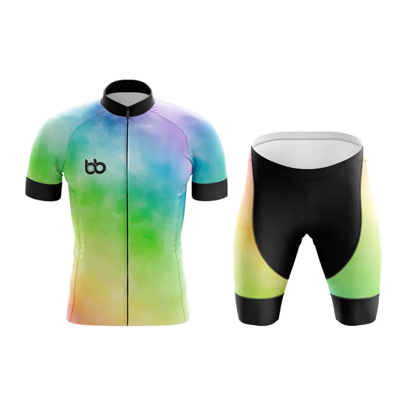 Abstract Rainbow (V1) Club Cycling Kit