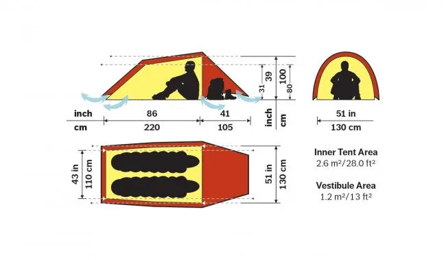 Anjan 2 Person Tent