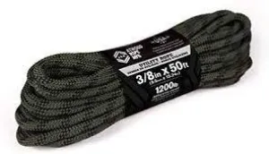 ATWOOD UTILITY ROPE 3/8" X 50FT, 1200 LBS - CAMO