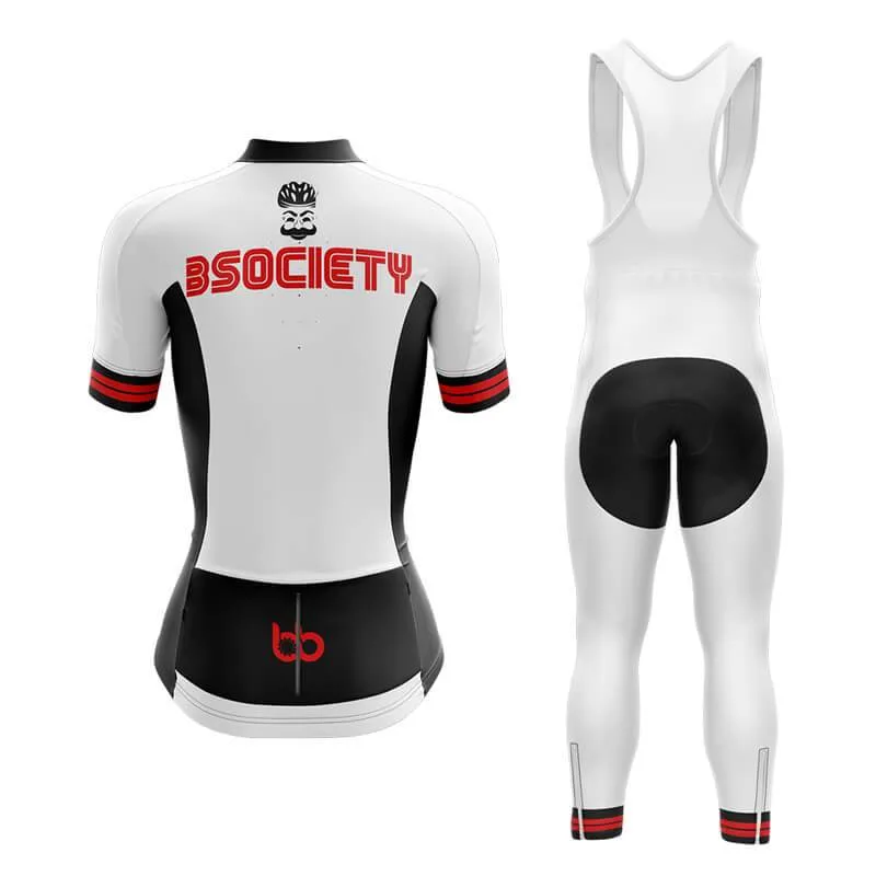 B Society (V1) (White) Club Cycling Kit