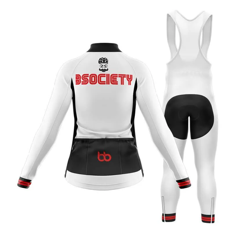 B Society (V1) (White) Club Cycling Kit