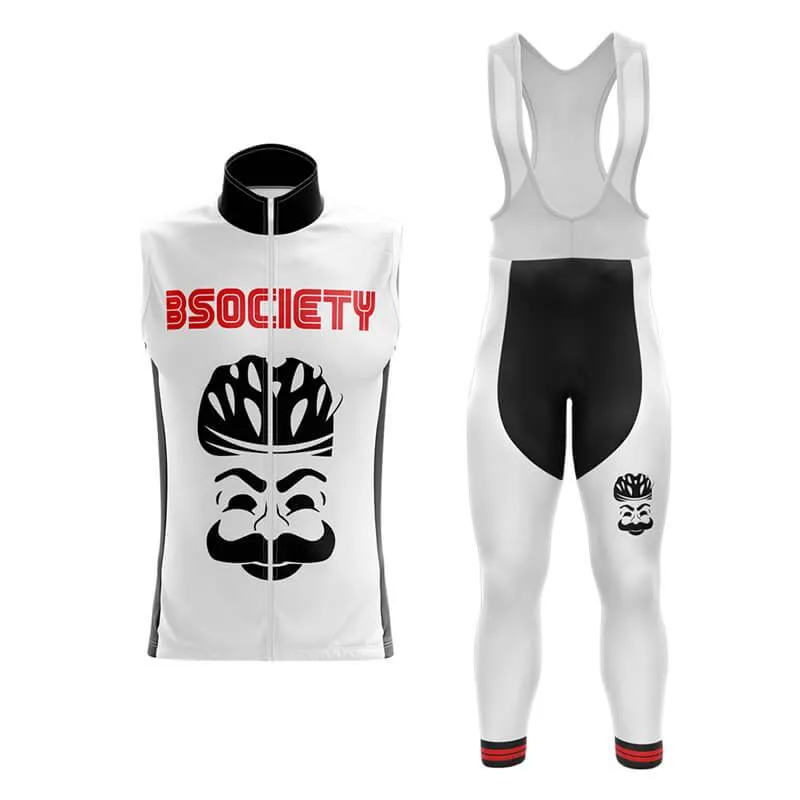 B Society (V1) (White) Club Cycling Kit