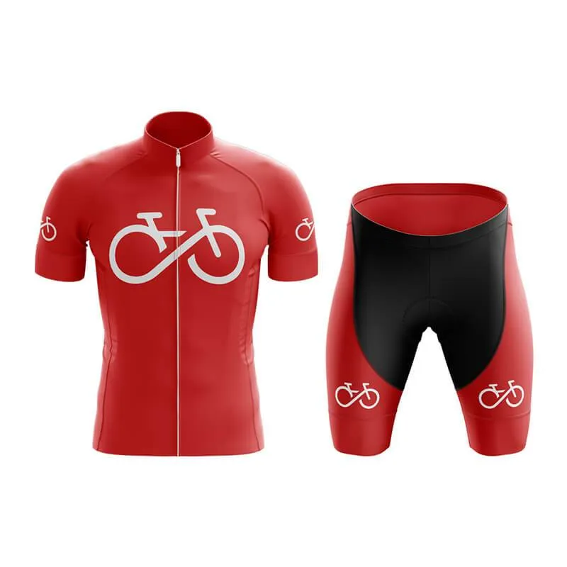 Bike Forever 1.0 Club Cycling Kit (Red)