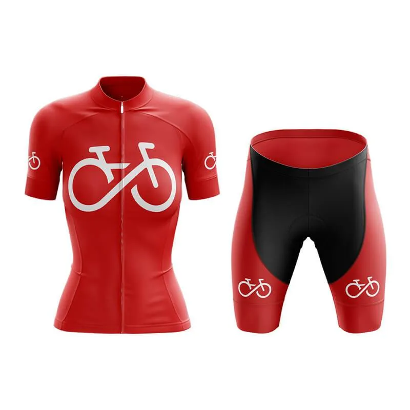 Bike Forever 1.0 Club Cycling Kit (Red)