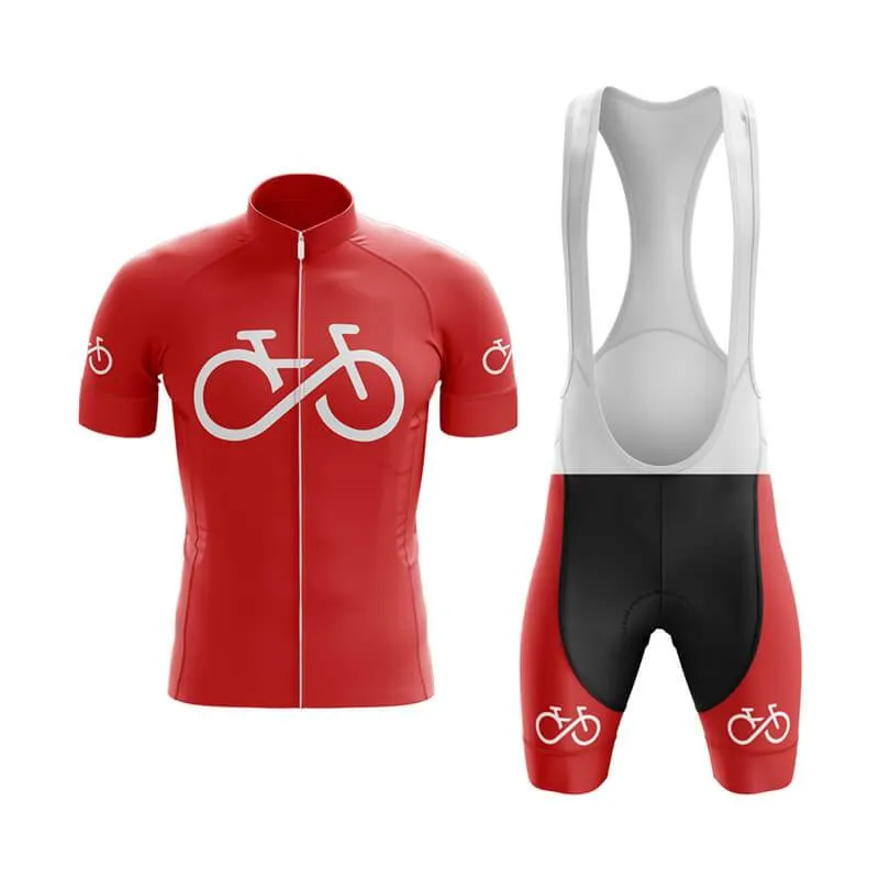 Bike Forever 1.0 Club Cycling Kit (Red)