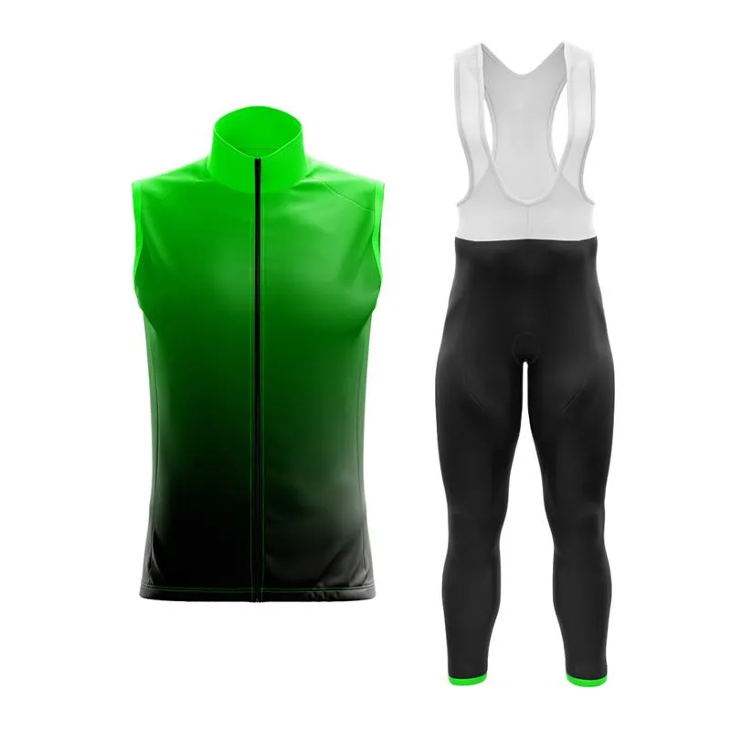 Black to Green Club Cycling Kit