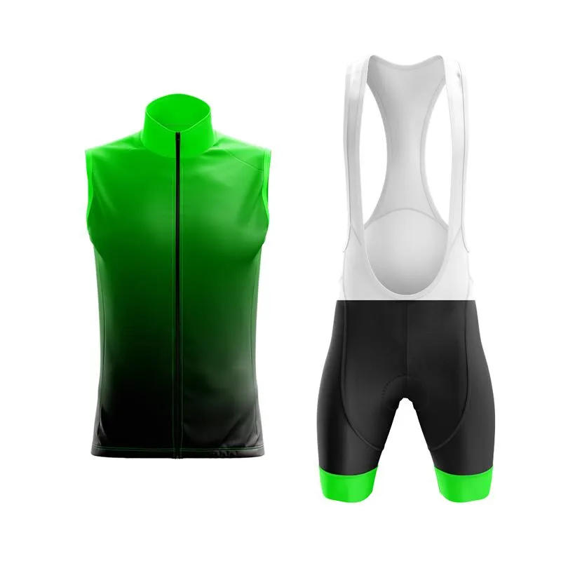 Black to Green Club Cycling Kit