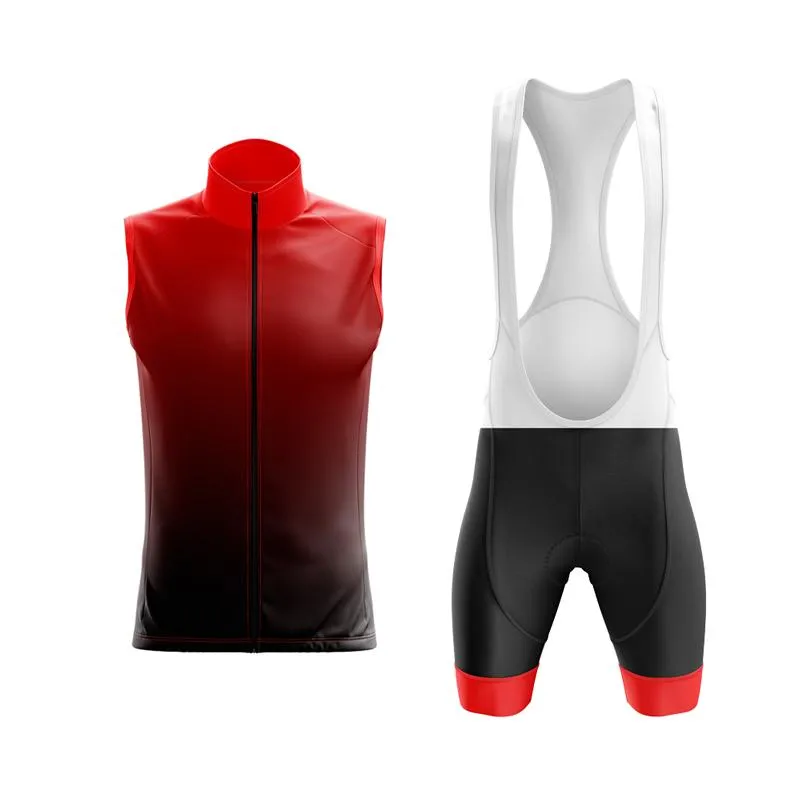 Black to Red Club Cycling Kit