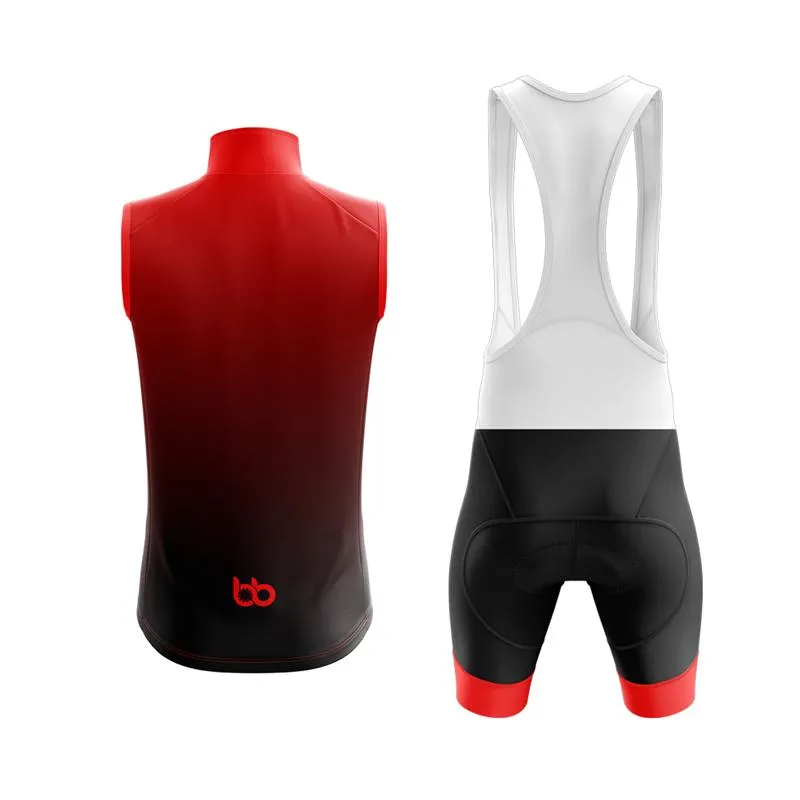 Black to Red Club Cycling Kit