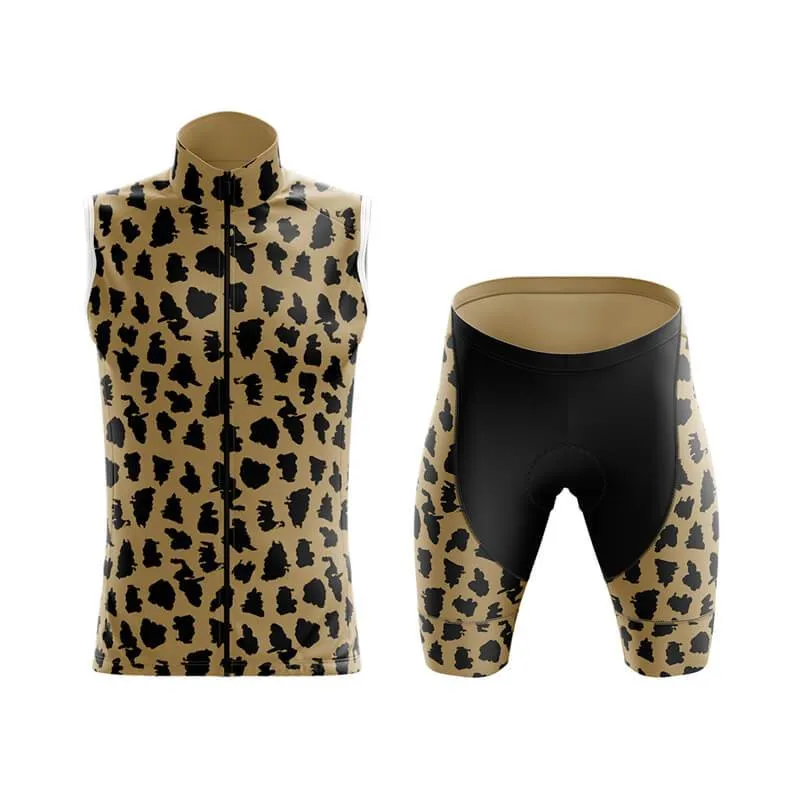 Brown Leopard Club Cycling Kit