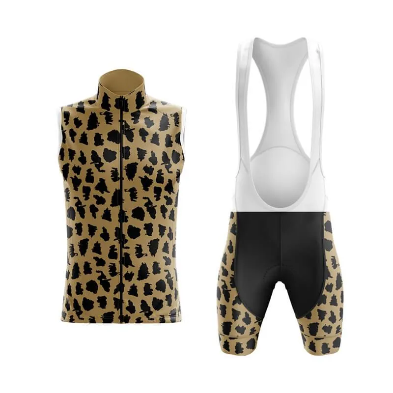 Brown Leopard Club Cycling Kit