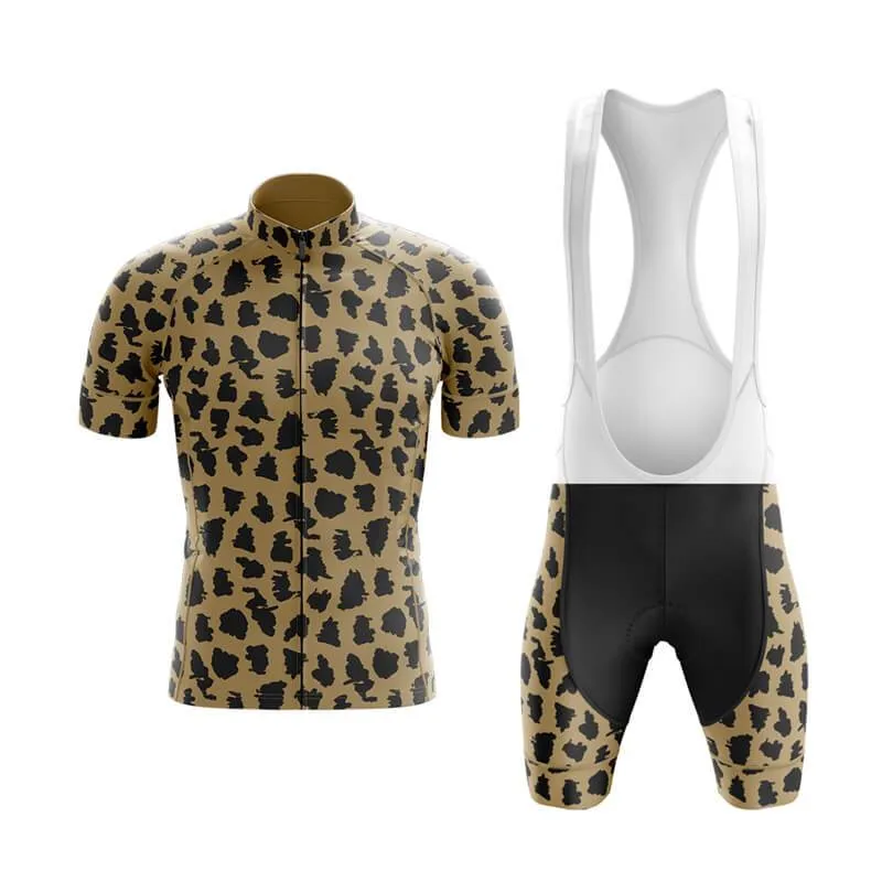 Brown Leopard Club Cycling Kit