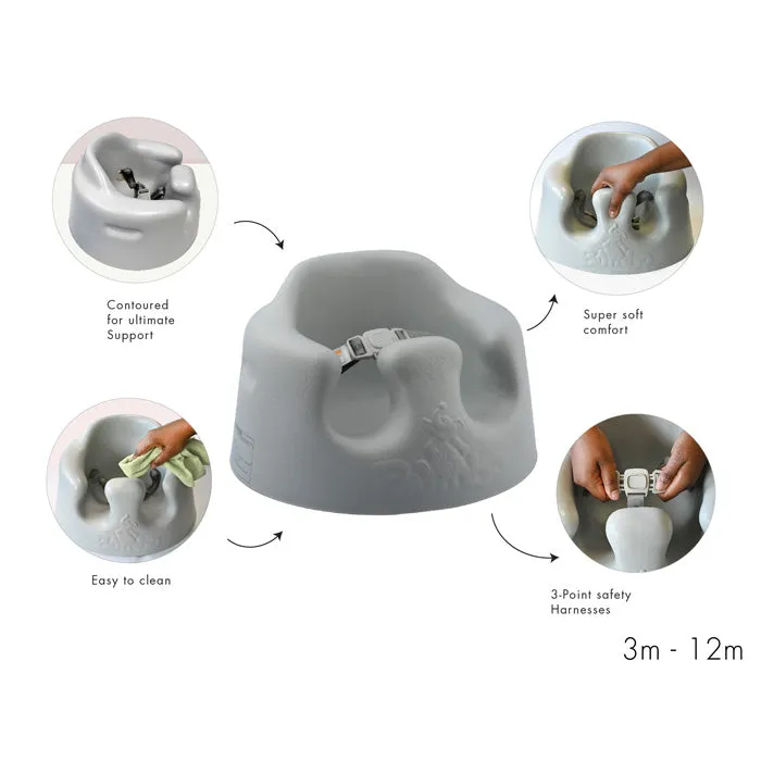 Bumbo Floor Seat - Cool Grey - Online Packing