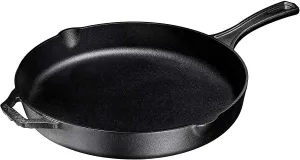 Cast Iron Skillet, Silicone Oil Non-Stick, 12 inch Frying Pan Skillet Pan For Stove top