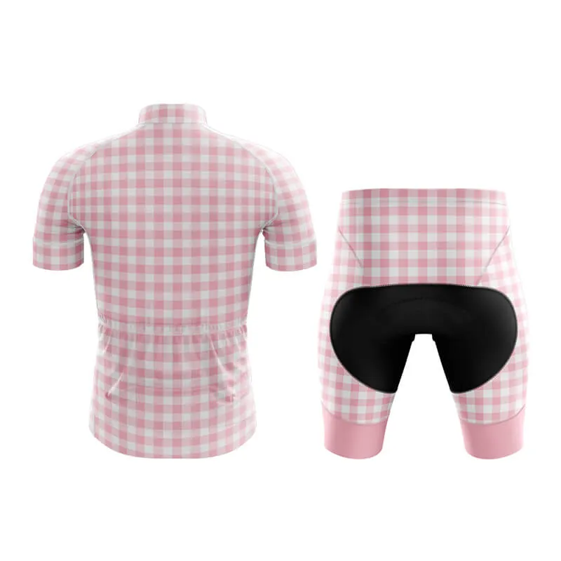 Checkered (Pink) Club Cycling Kit