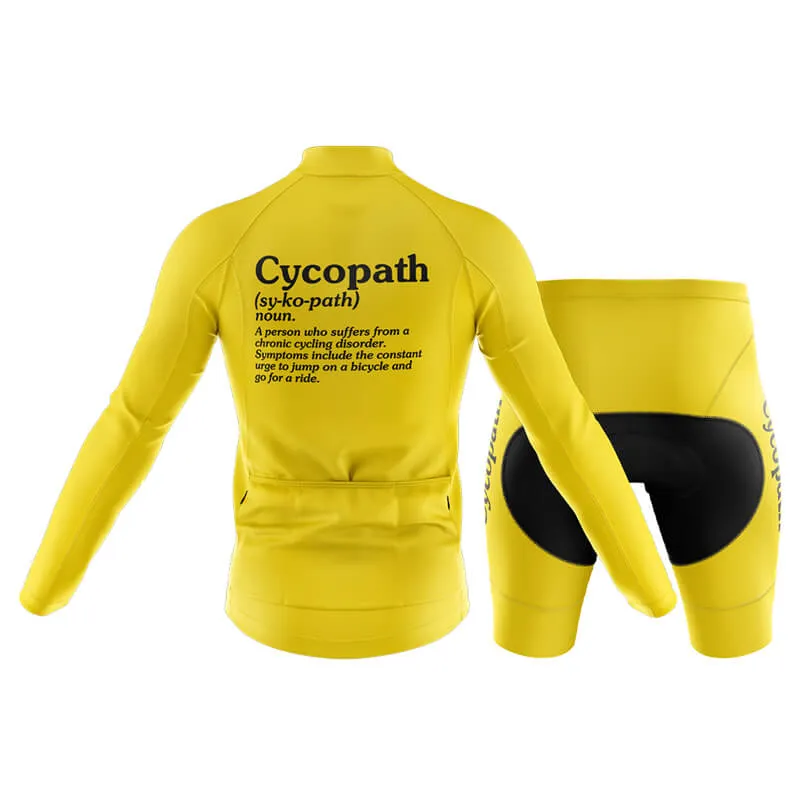 Cycopath Club Cycling Kit (Yellow)