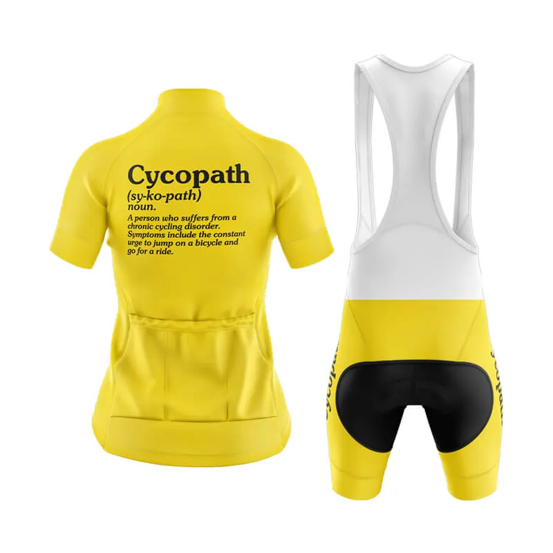 Cycopath Club Cycling Kit (Yellow)