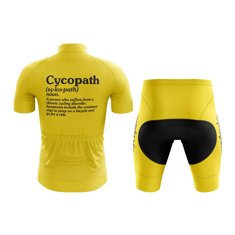 Cycopath Club Cycling Kit (Yellow)