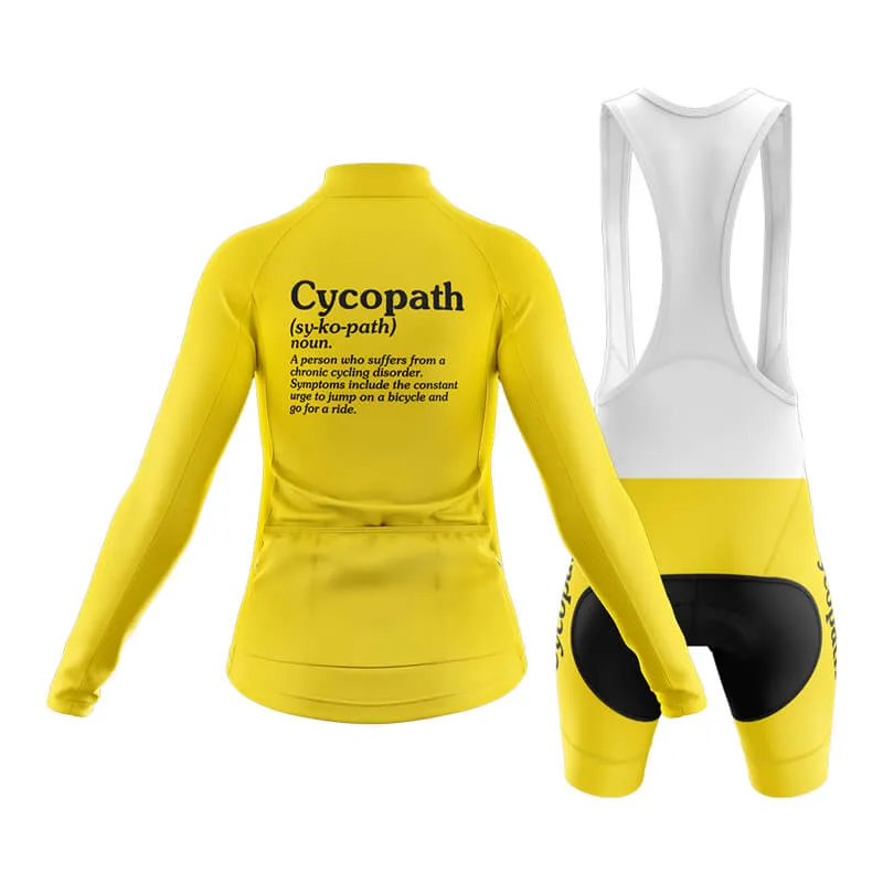 Cycopath Club Cycling Kit (Yellow)