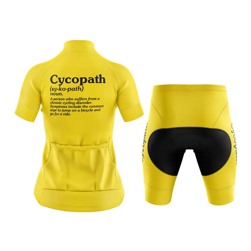 Cycopath Club Cycling Kit (Yellow)