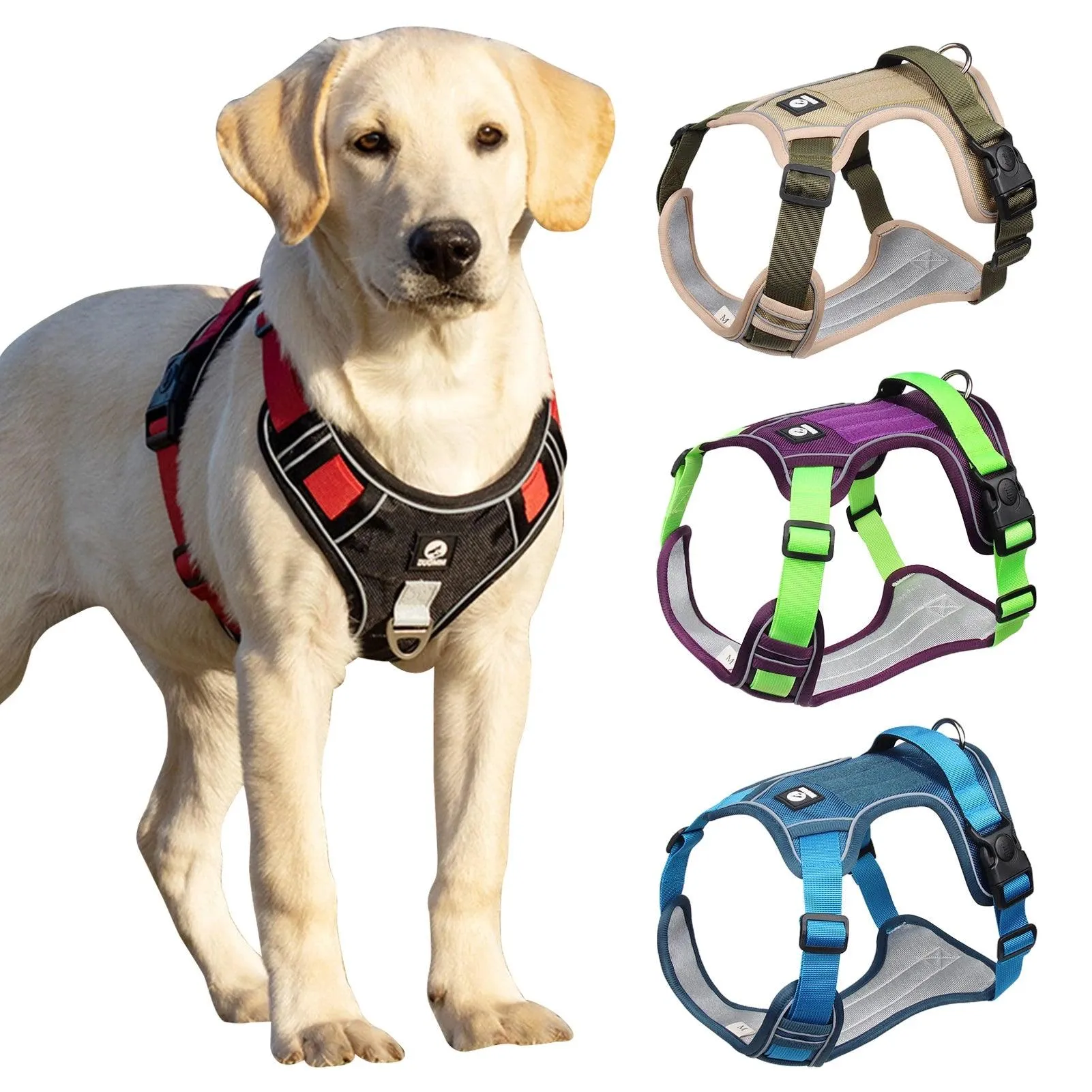 Dog Harness Reflective Tactical Vest