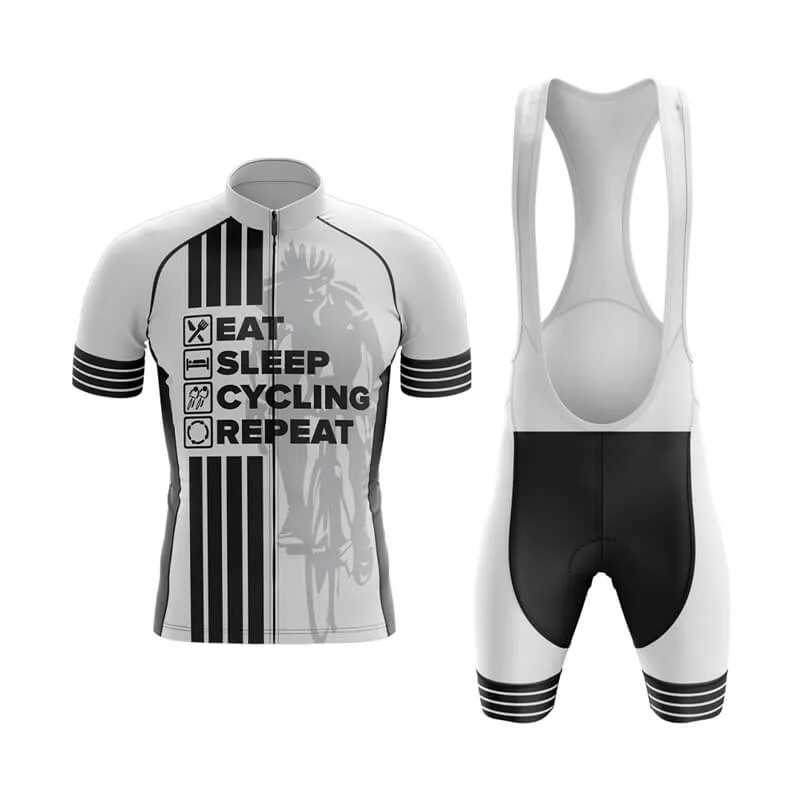 Eat Sleep Cycling Repeat (V1) Club Cycling Kit