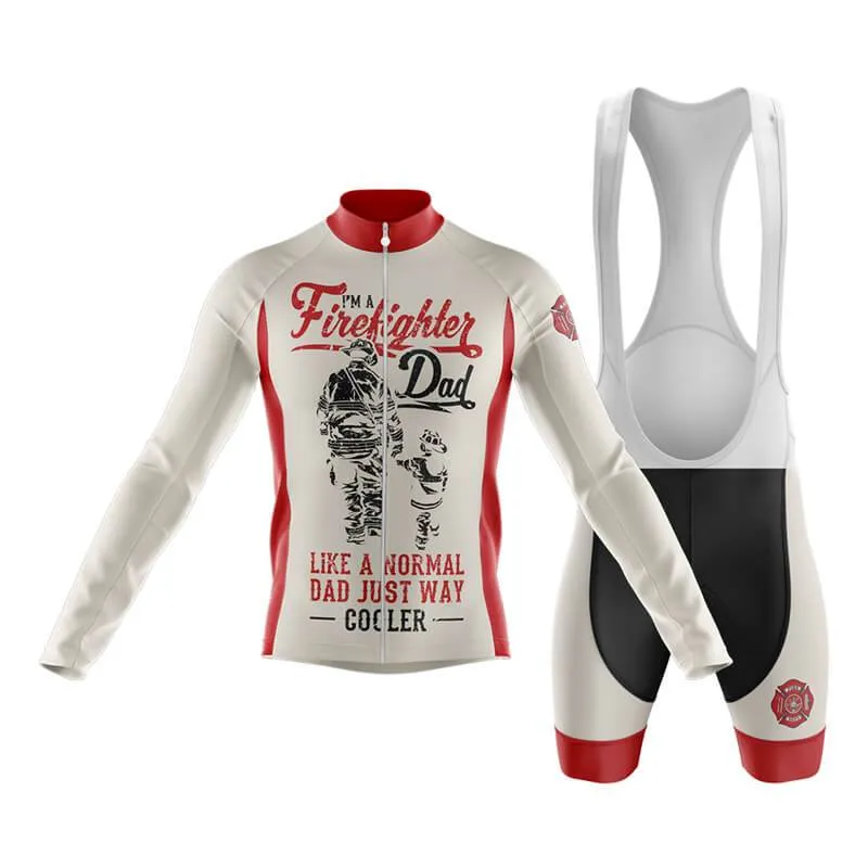 FireFighter Dad (White) Club Cycling Kit