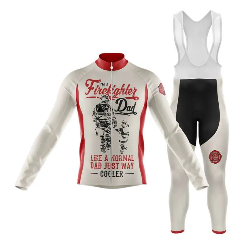 FireFighter Dad (White) Club Cycling Kit