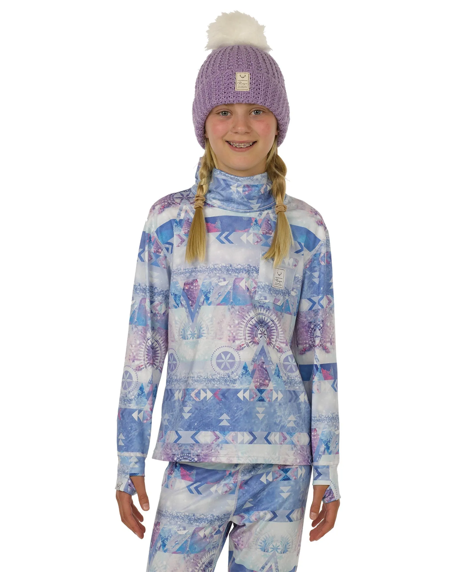 GIRLS CAPRI FUNNEL NECK-EIRA