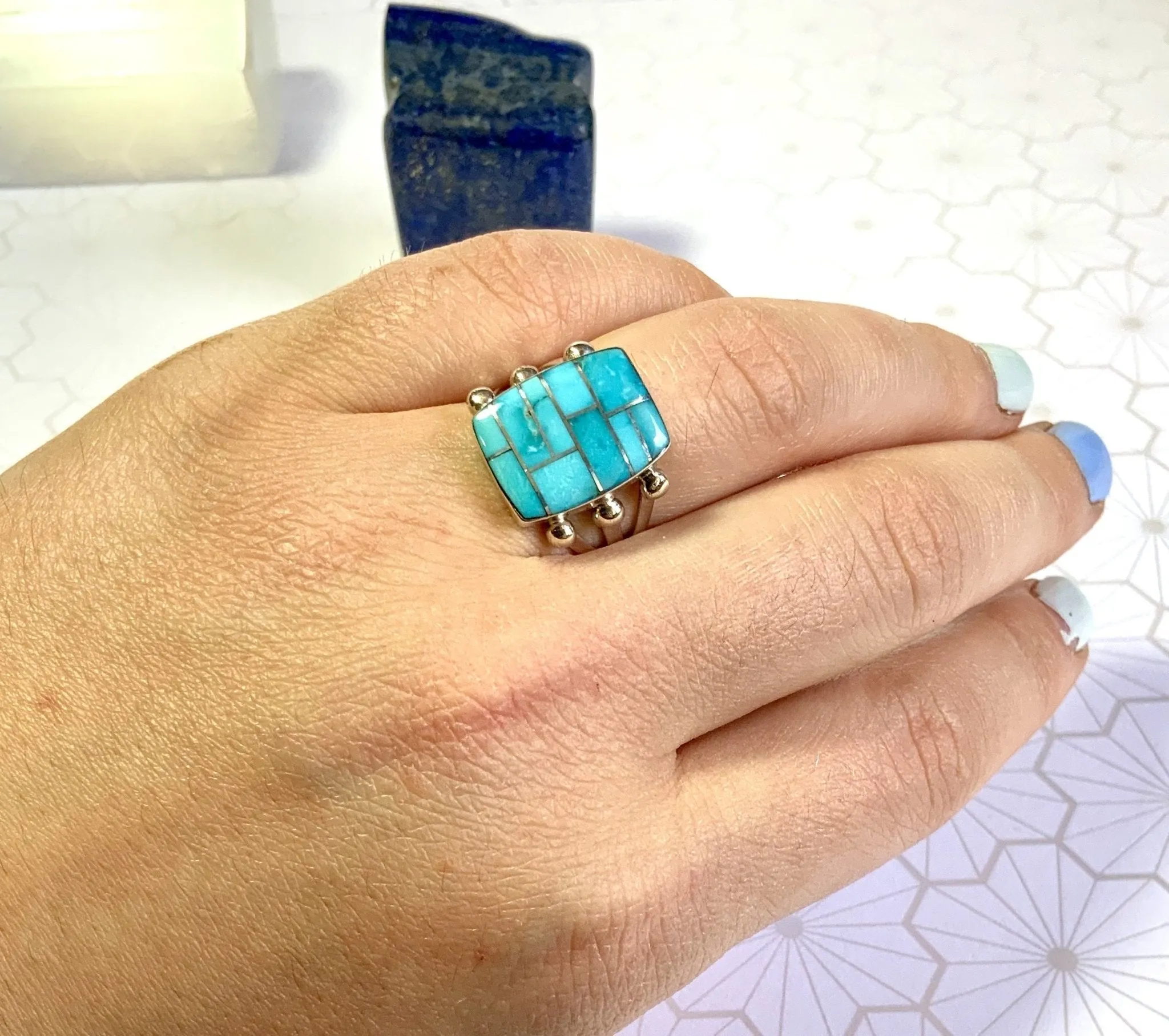 Glowing Beauty Turquoise Ring