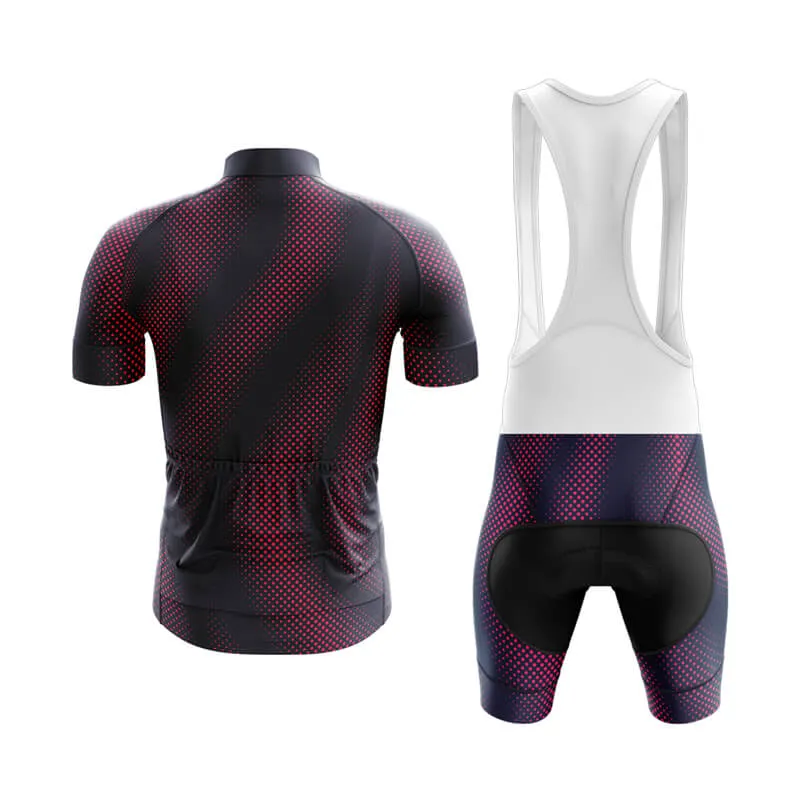 Halftone Club Cycling Kit (Purple Red)