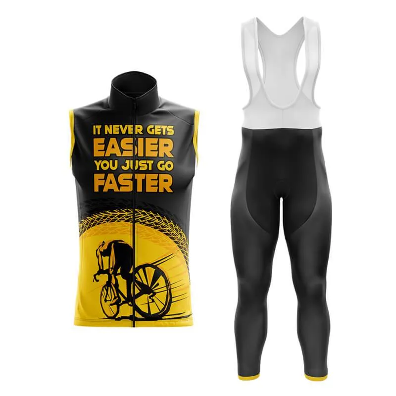 It never gets easier, you just go faster (V1) Club Cycling Kit