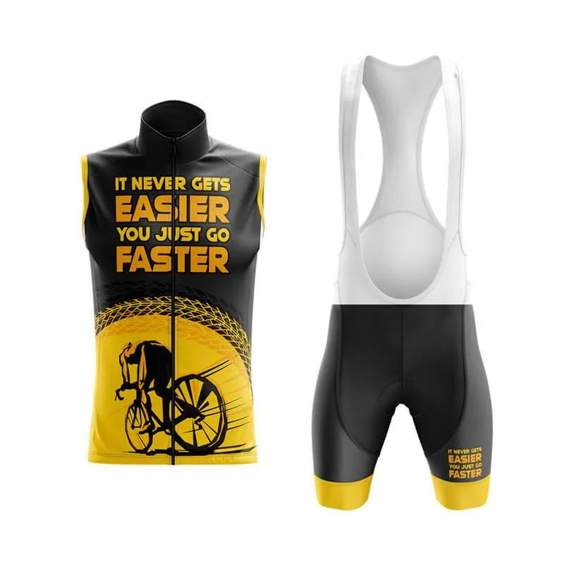 It never gets easier, you just go faster (V1) Club Cycling Kit