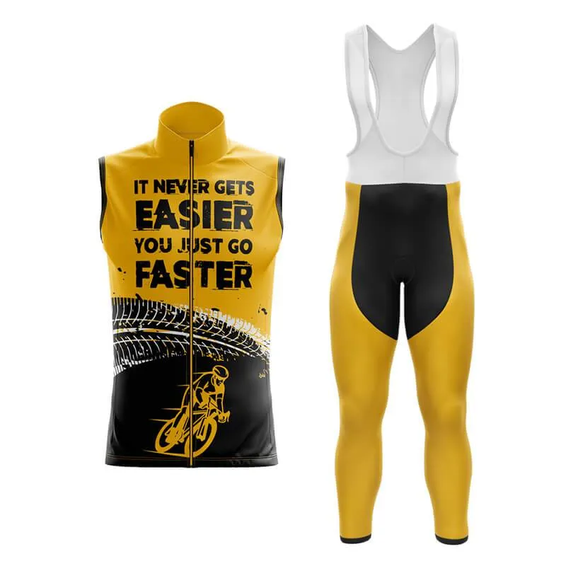 It never gets easier, you just go faster (V2) Club Cycling Kit