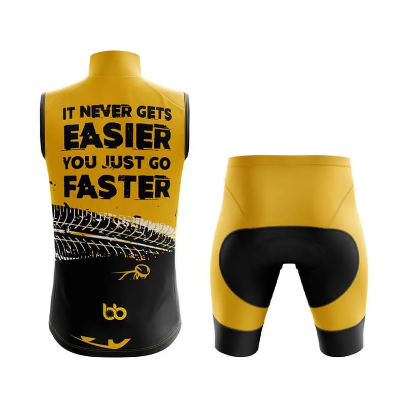 It never gets easier, you just go faster (V2) Club Cycling Kit