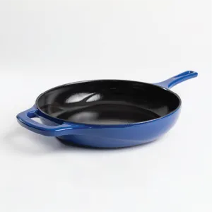 Lodge USA Enamel 11” Enameled Cast Iron Skillet