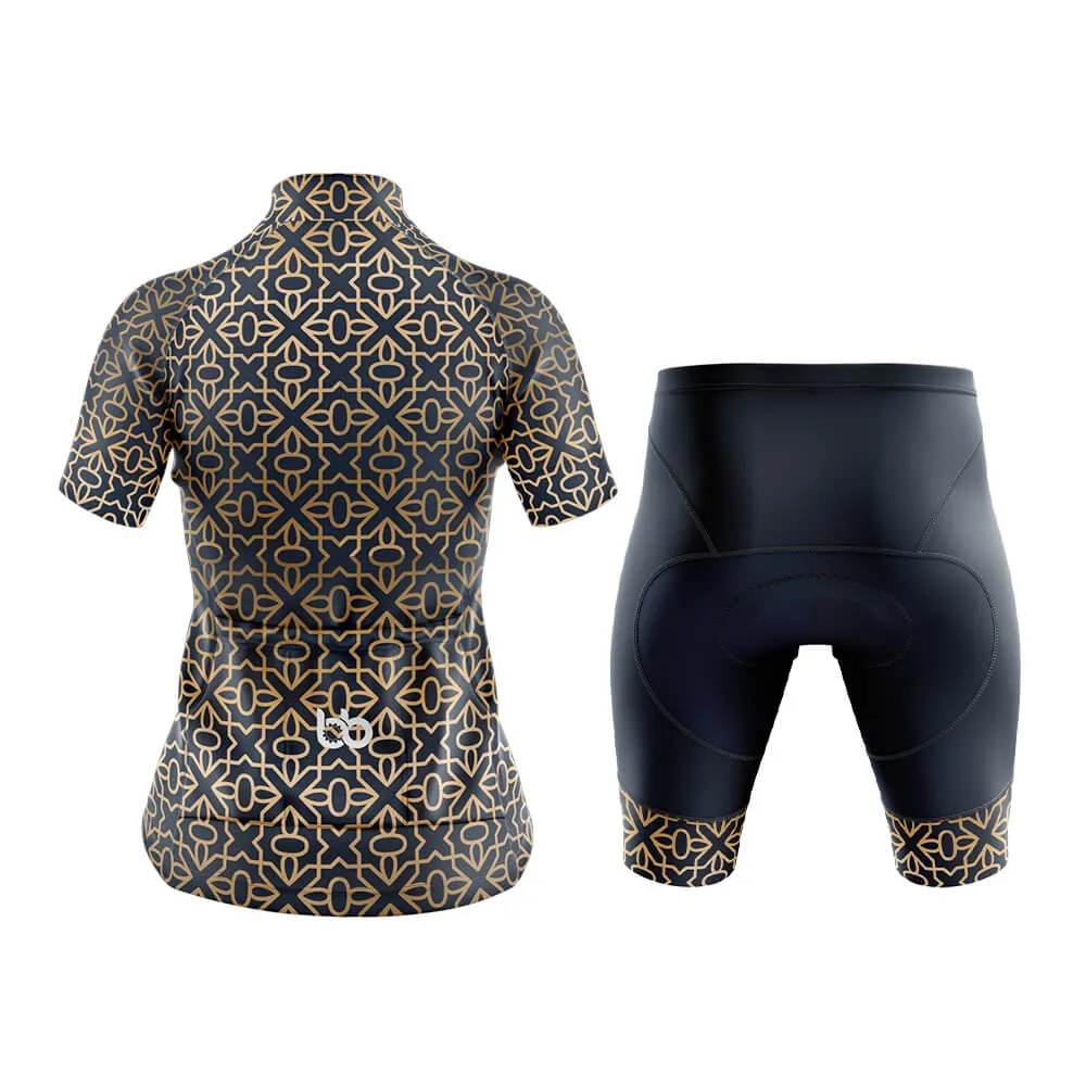 Luxury (V9) (Black) Club Cycling Kit