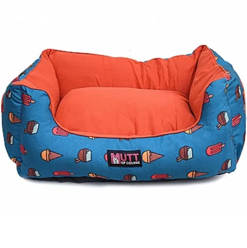 Mutt of Course Pupscicles Lounger Bed for Dogs and Cats