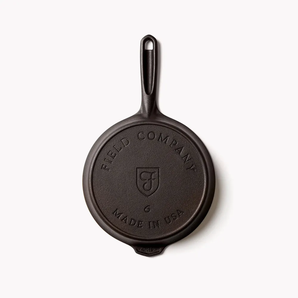 No.6 Cast Iron Skillet, Factory Second