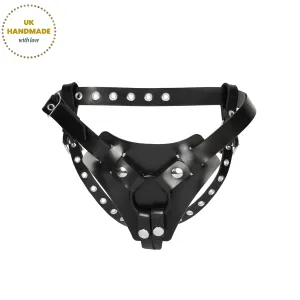 Rubber Deluxe Strap On Harness