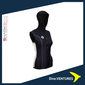 Sharkskin Chillproof Vest With Hood Fullzip Female