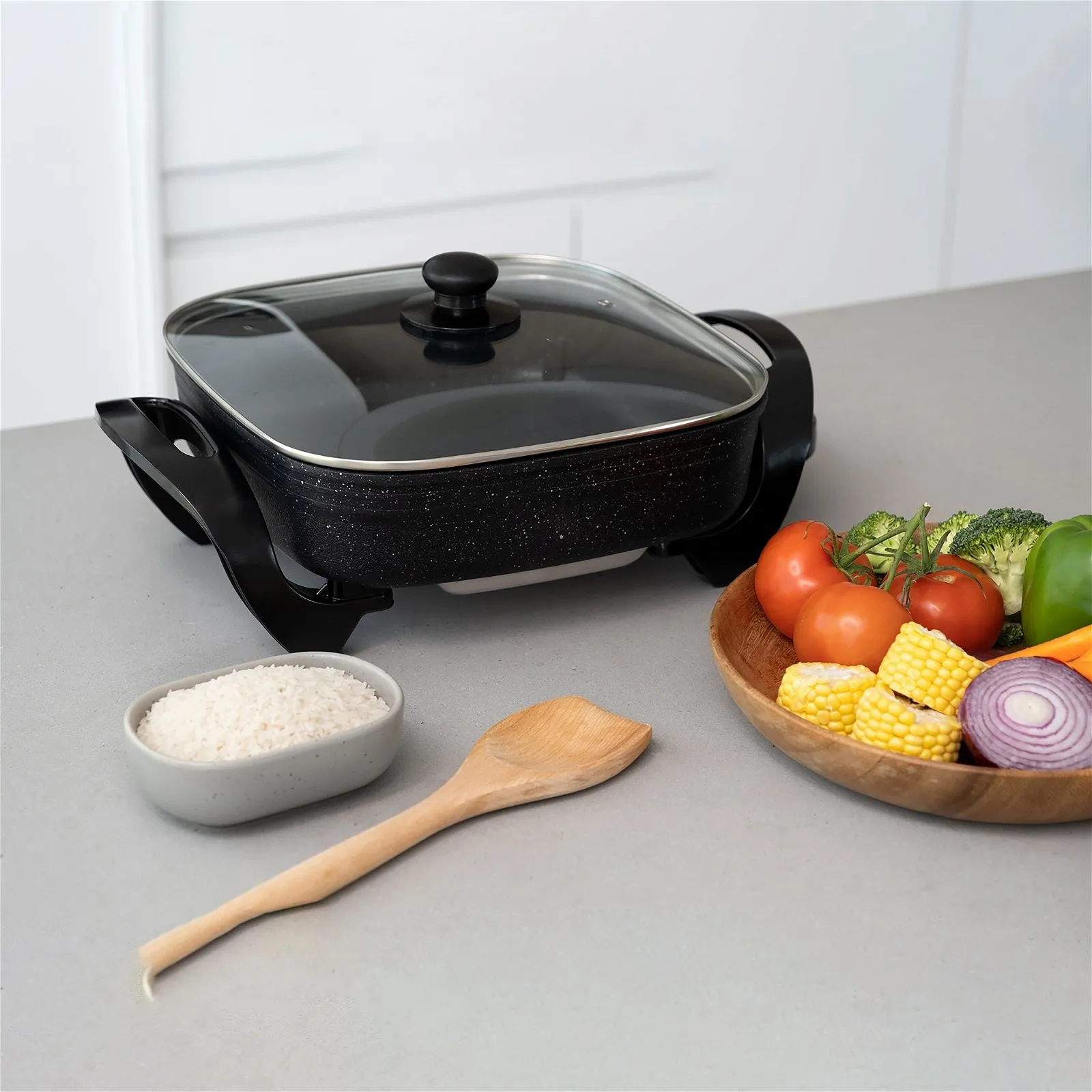 Stone Electric Fry Pan