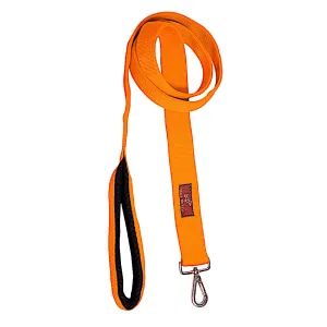 Tails to Tell Tactical Polyester Leash for Dogs (Orange)