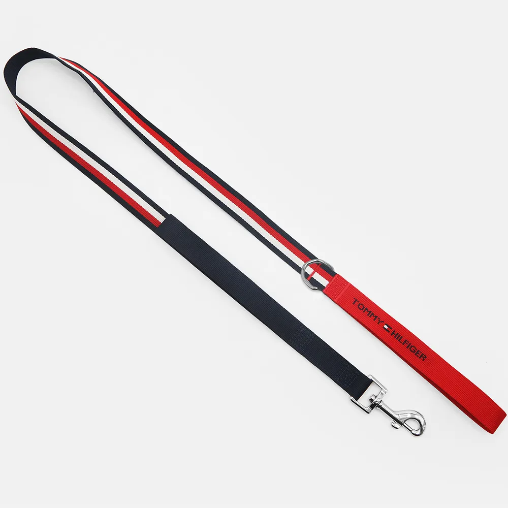 Tommy Hilfiger Webbing Leash for Dogs (Red)