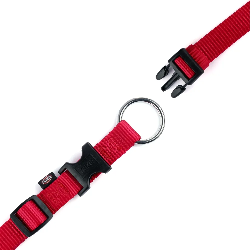 Trixie Classic H Harness, Lead Leash and Collar for Dogs Combo (Red) - M