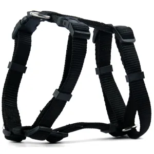 Trixie Premium H Harness for Dogs (Black)